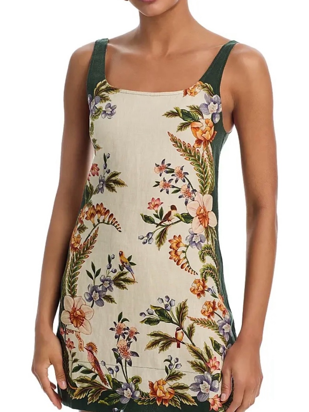 Farm RIO Green Floral Minidress S - Picture 2 of 12